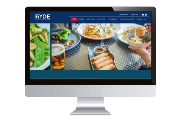Club Ryde Website Design - Ozlocal Australia